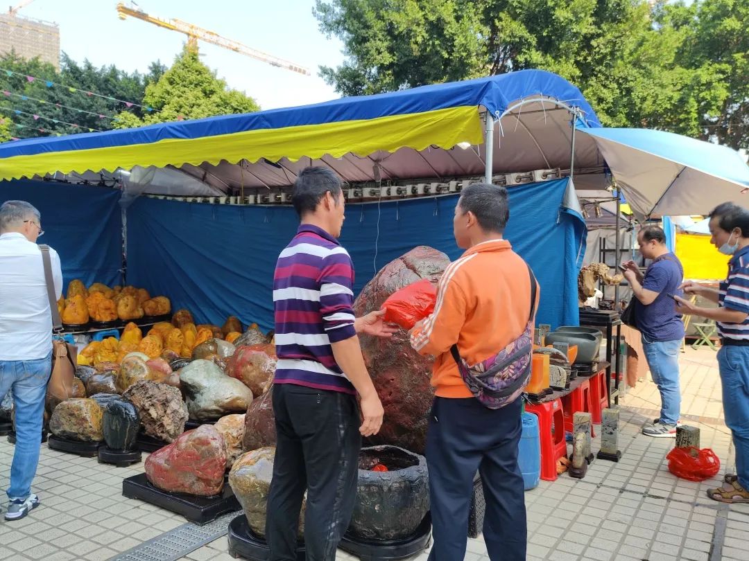 广州花地湾石博会明天开幕 